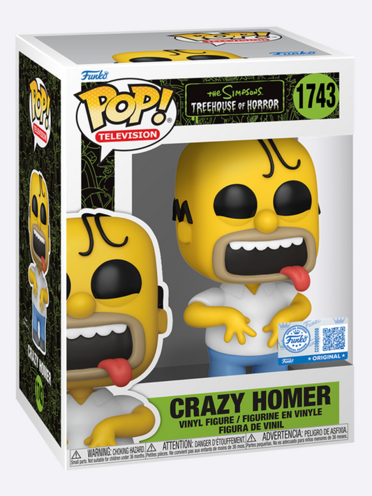 Funko PoP! Television - Crazy Homer (Funko Speciality Series)