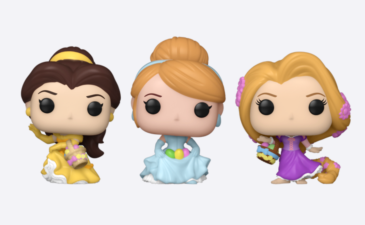 Funko Pocket Pop! - Easter Belle, Cinderella, Rapunzel 3-Pack
