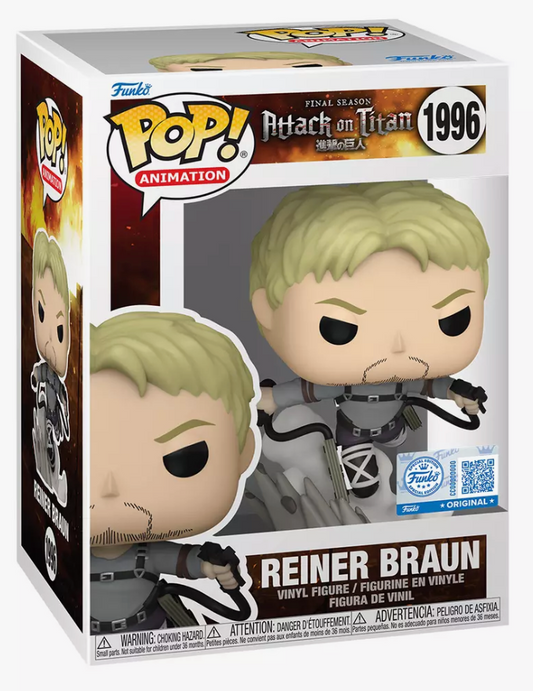 Funko Pop! Animation - Reiner Braun (Gamestop Exclusive)
