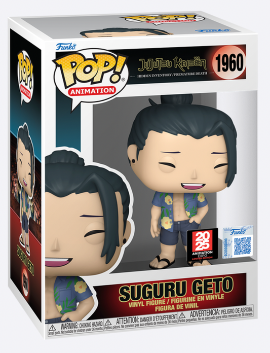 Funko Pop! Animation - Suguru Geto (Beach Outfit)(Anime Expo 2025 Exclusive)