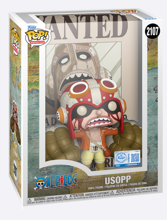 Funko Pop! Animation - Usopp (Wanted)(Poster)(Funko Shop Exclusive)