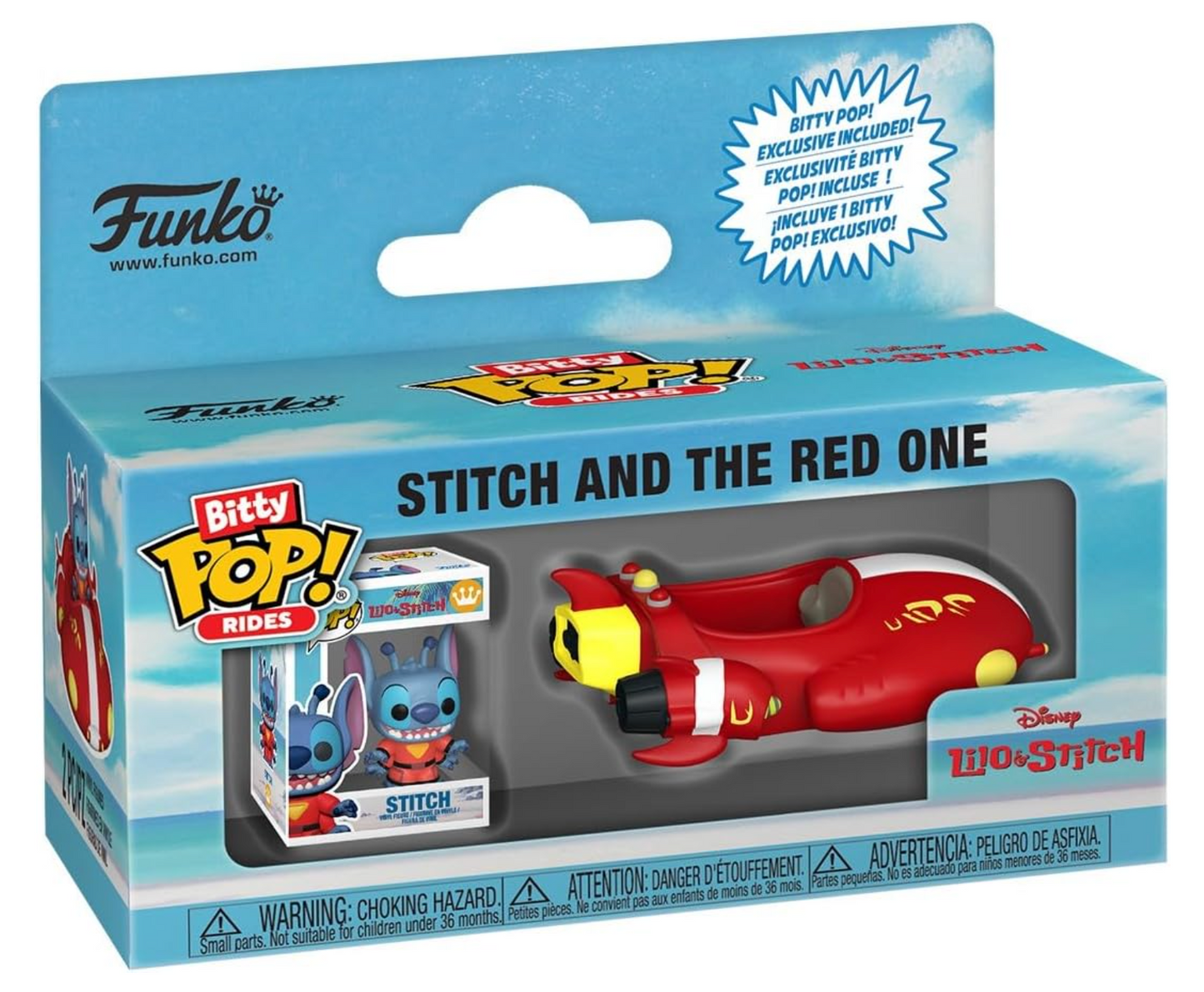 Funko Bitty Pop! - Stitch and The Red One