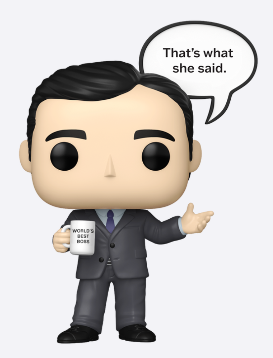 Funko Pop! Television - Michael Scott (That's What She Said)