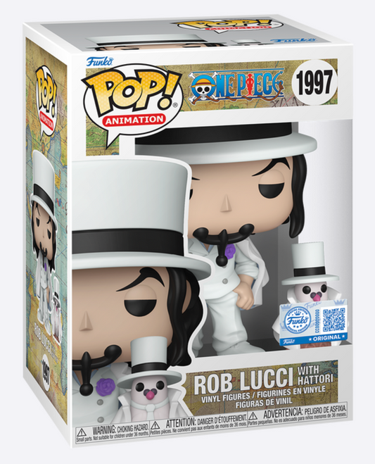Funko Pop! Animation - Rob Lucci with Hattori (Toy Temple Exclusive)