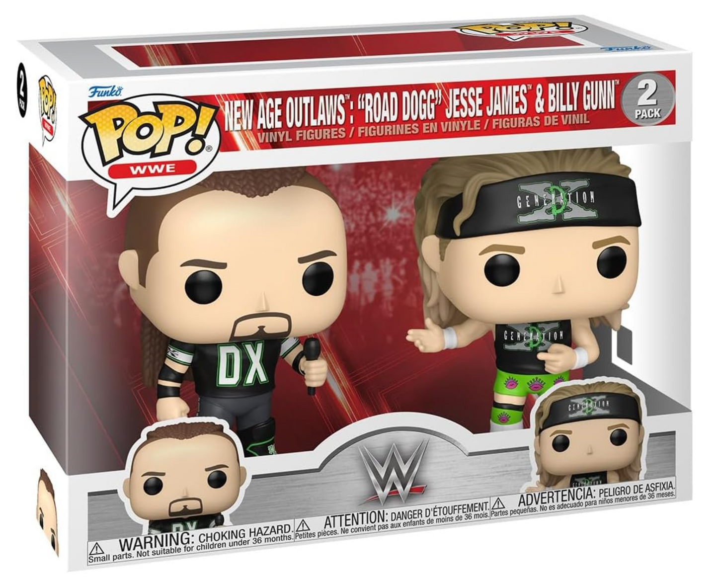 Funko Pop! WWE - New Age Outlaws (2-Pack)