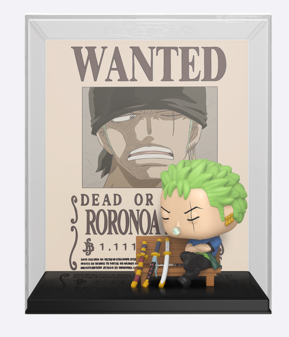 Funko Pop! Animation - Roronoa Zoro (Wanted)(Poster)(Funko Shop Exclusive)