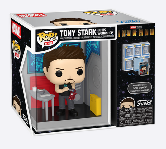 Funko Pop! Nooks - Tony Stark in His Workshop
