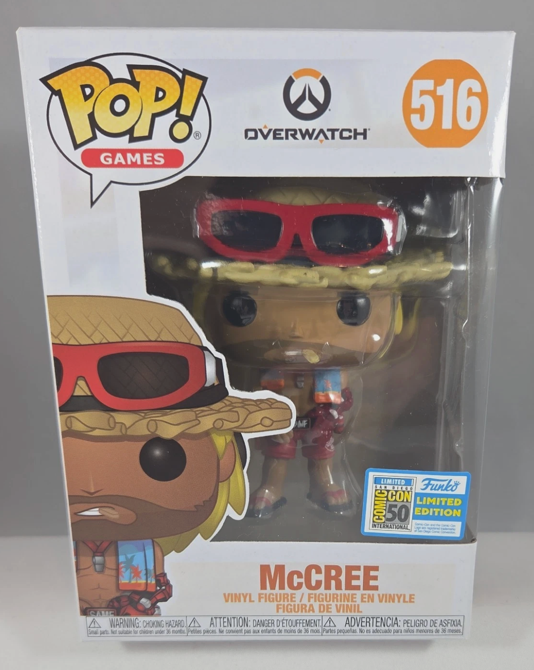 Funko Pop! Games - McCree (SDCC 2019 Limited Edition)