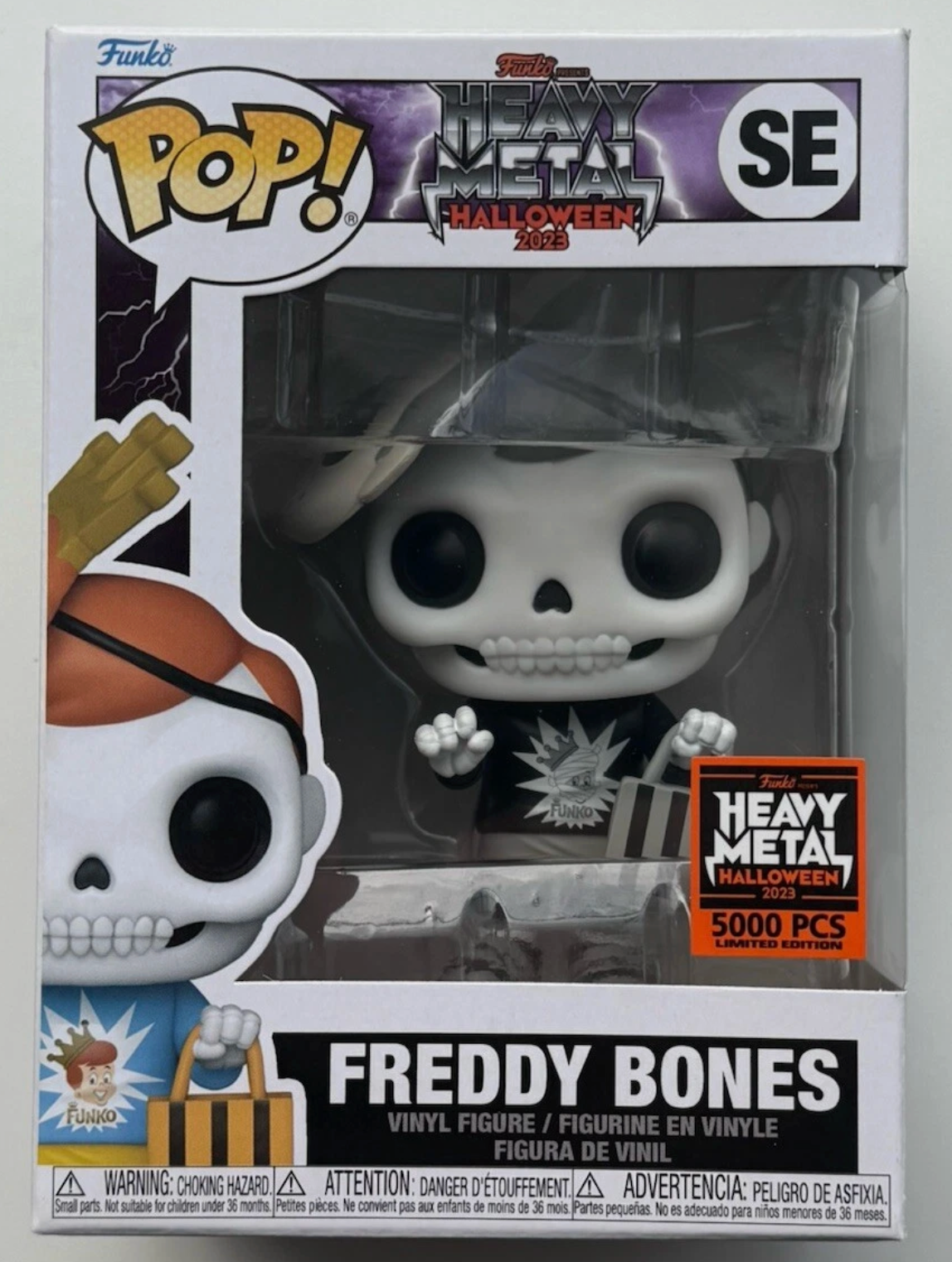 Funko Pop! Funko - Freddy Bones (Funko Heavy Metal Halloween 2023 - 5000 PCS LE)
