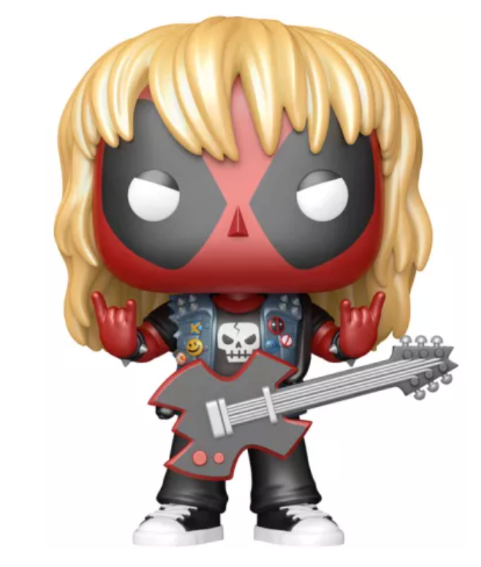 Funko Pop! Marvel - Heavy Metal Deadpool (Metallic)