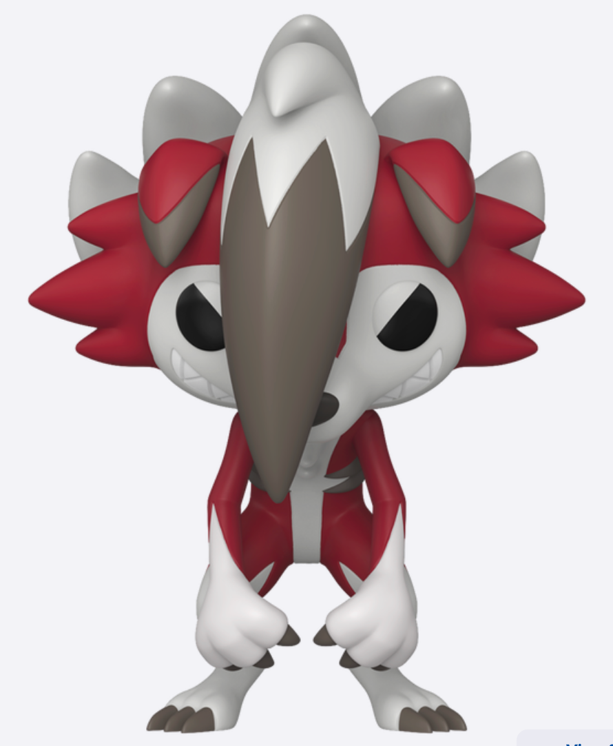 Funko Pop! Pokemon - Lycanroc (Midnight Form)
