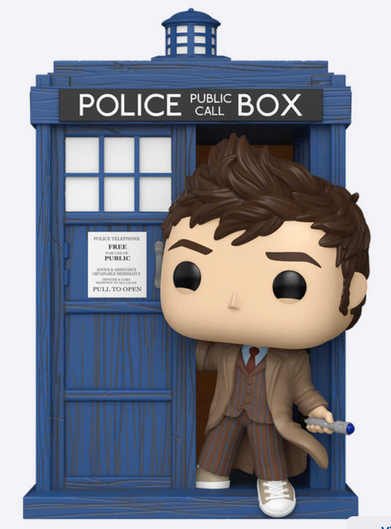 Funko Pop! Rides - Tardis with Tenth Doctor
