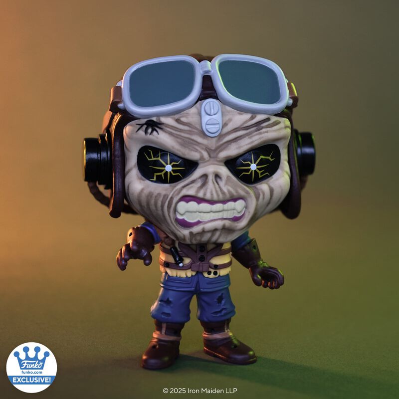 Funko Pop! Rocks - Aces High Eddie (Funko Shop Exclusive)