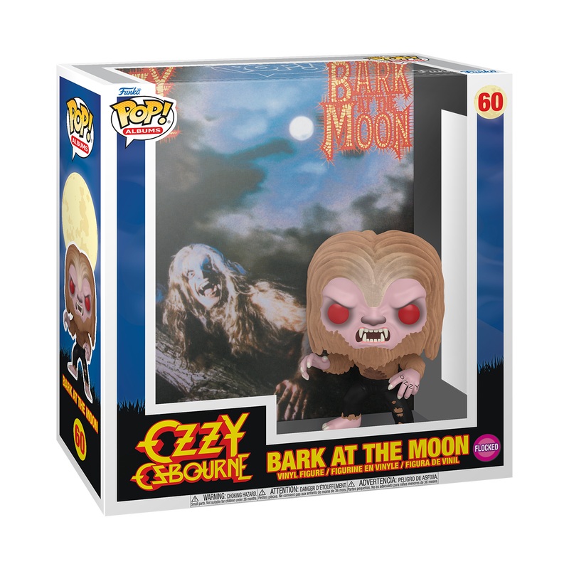 Funko Pop! Rocks - Ozzy Osbourne: Bark at the Moon (Flocked)