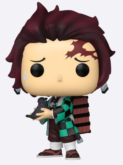 Funko Pop! Animation - Tanjiro Kamado with Crow (Funko Speciality Series)