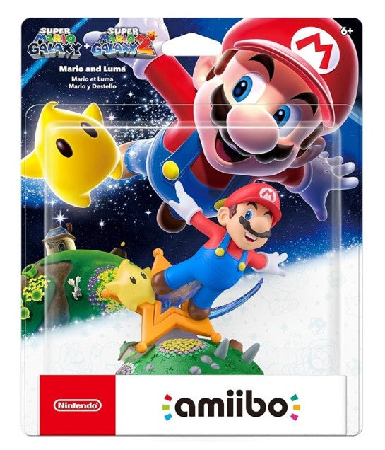 Nintendo amiibo - Super Mario Galaxy + Super Mario Galaxy 2 - Mario and Luma