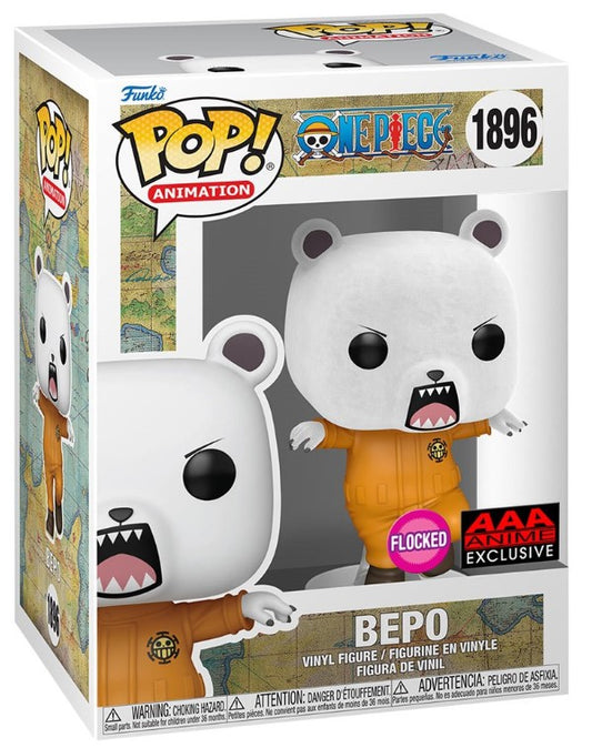 Funko Pop! Animation - Bepo (Flocked)(AAA Anime Exclusive)