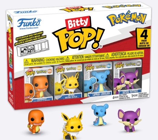 Funko Bitty Pop! - Pokemon (Charmander)(4-Pack Series 2)