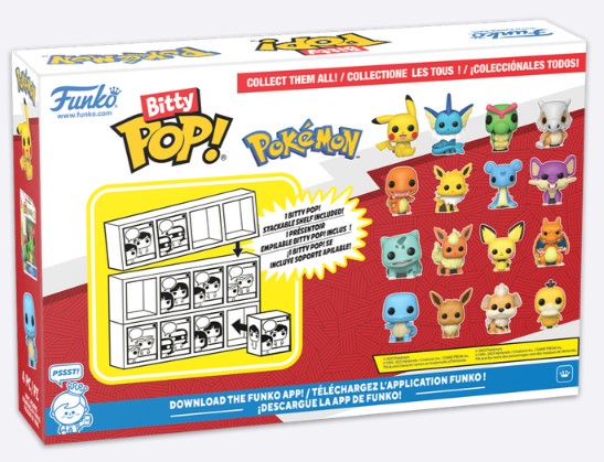 Funko Bitty Pop! - Pokemon (Charmander)(4-Pack Series 2)