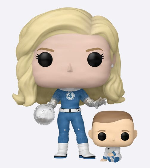 Funko Pop! Marvel - Invisible Woman & Franklin