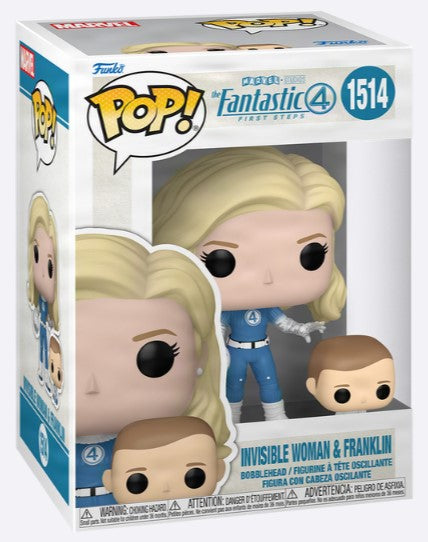 Funko Pop! Marvel - Invisible Woman & Franklin
