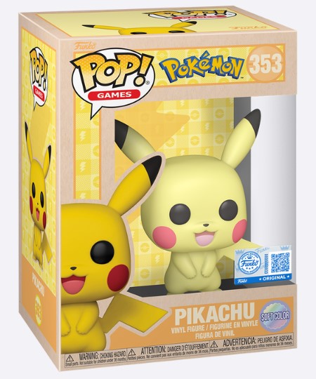 Funko Pop! Games - Pikachu (Soft Color)(Funko Shop Exclusive)