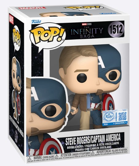 Funko Pop! Marvel - Steve Rogers/Captain America (Target Exclusive)