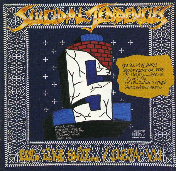 Suicidal Tendencies – Controlled By Hatred / Feel Like Shit... Deja-Vu (LP)