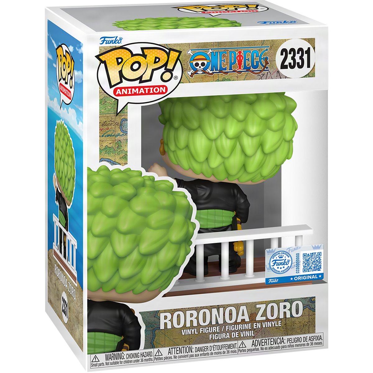 Funko Pop! Animation - Roronoa Zoro (Entertaiment Earth Exclusive)