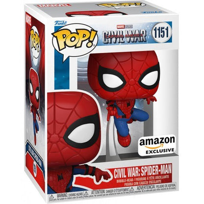 Funko Pop! Marvel - Civil War: Spider-Man (Amazon Exclusive)