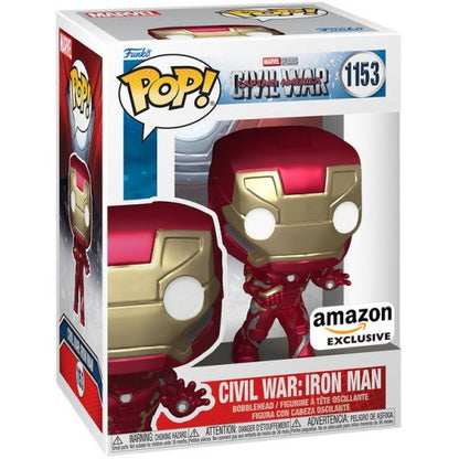 Funko Pop! Marvel - Civil War: Iron Man (Amazon Exclusive)