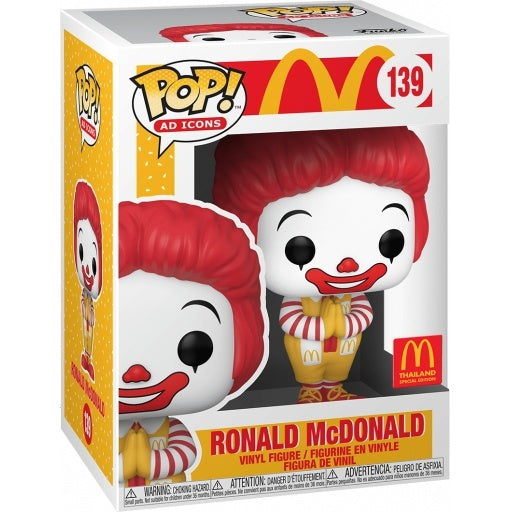 Funko Pop! Ad Icons - Ronald McDonald (McDonald Thailand Limited Edition)