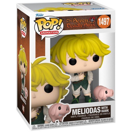 Funko Pop! Animation - Meliodas with Hawk