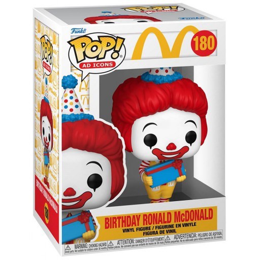 Funko Pop! Ad Icons - Birthday Ronald McDonald