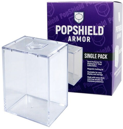 PopShield Armor - Funko Pop! Hard Protectors 4 Inch - Single - Acrylic) (Clear)