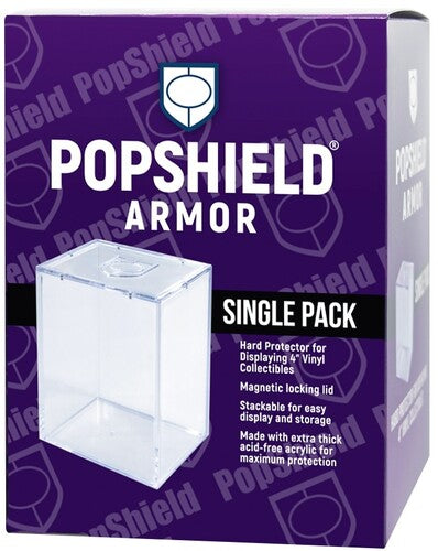 PopShield Armor - Funko POP! Hard Protectors 4 Inch - Single - Acrylic (Clear)