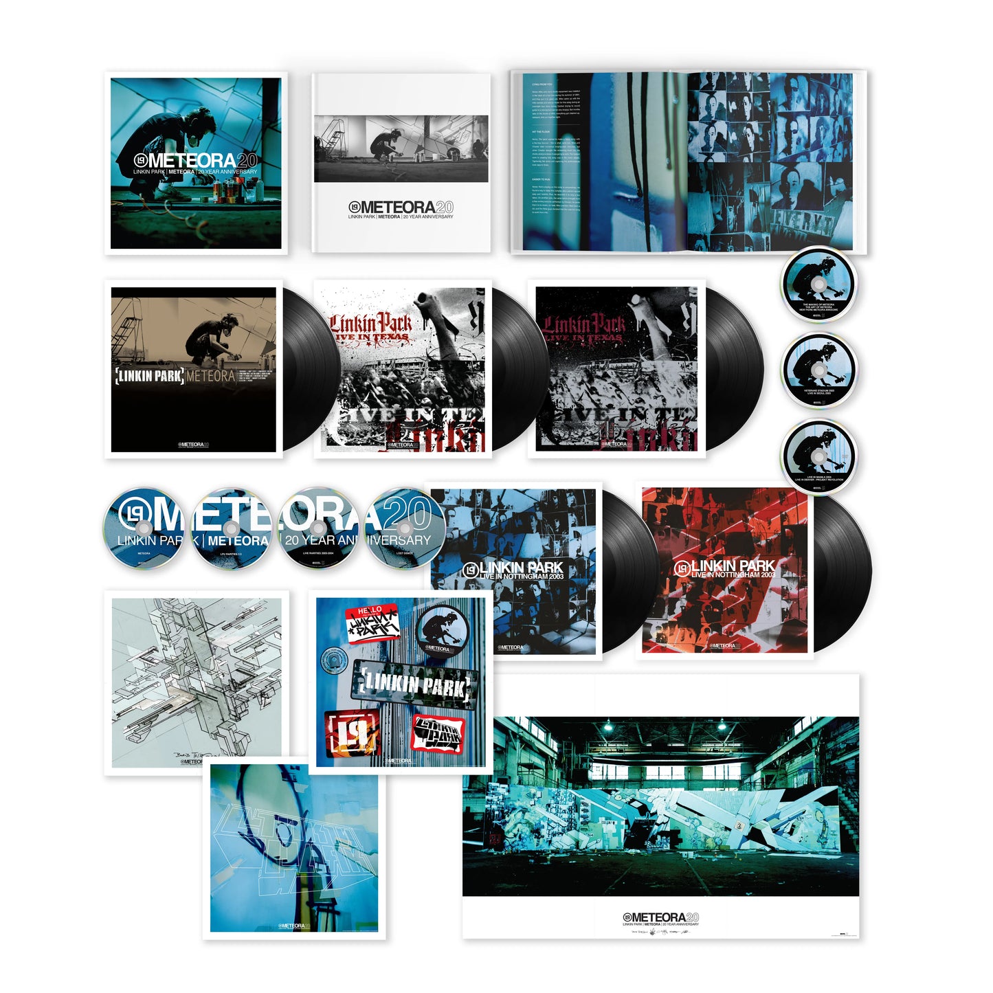 Linkin Park - Meteora 20th Anniversary Edition [5xLP + 4xCD + 3xDVD]
