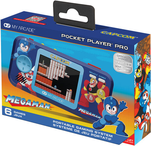 My Arcade - Mega Man Pocket Player(6 GAMES IN 1)