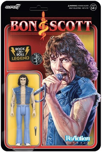 Metallica: Super7 - Reaction Figures - Bon Scott