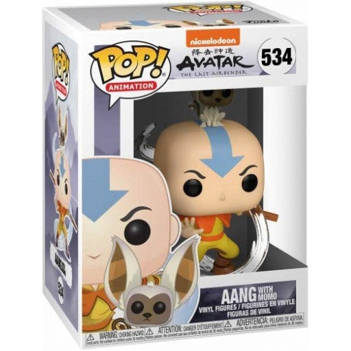 Funko Pop! Animation - Aang with Momo