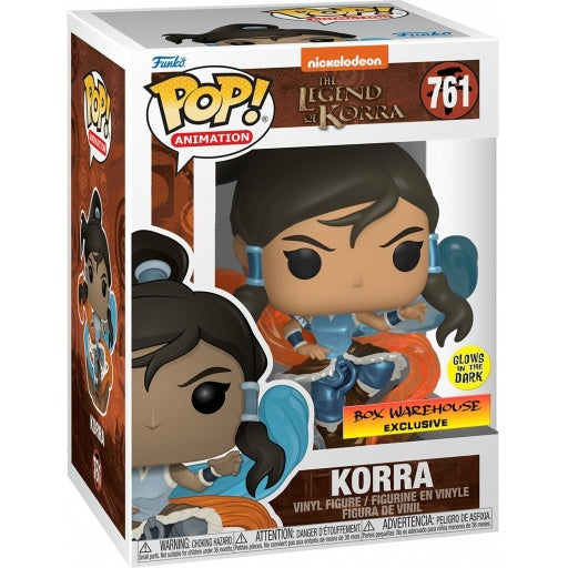 Funko Pop! Animation - Korra (Glows in the Dark)(Box Warehouse Exclusive)