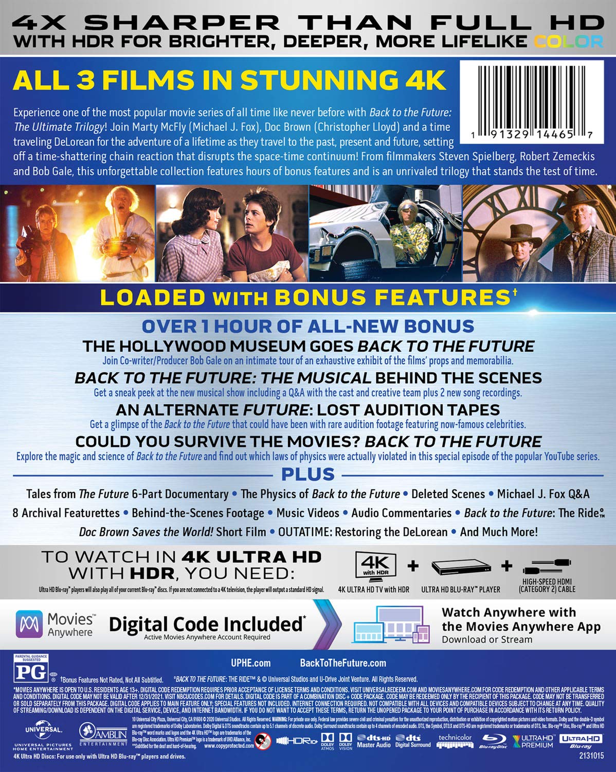 Back to the Future: The Ultimate Trilogy [4K Ultra HD]Back to the Future: The Ultimate Trilogy [4K Ultra HD]