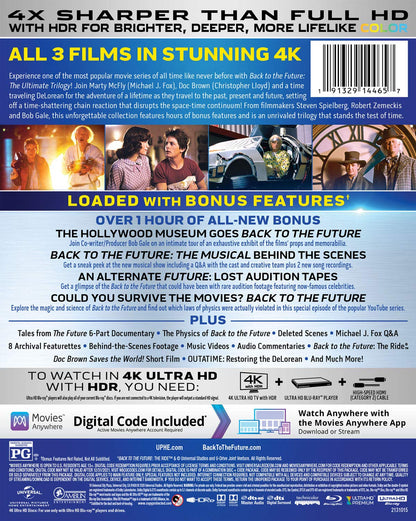 Back to the Future: The Ultimate Trilogy [4K Ultra HD]Back to the Future: The Ultimate Trilogy [4K Ultra HD]