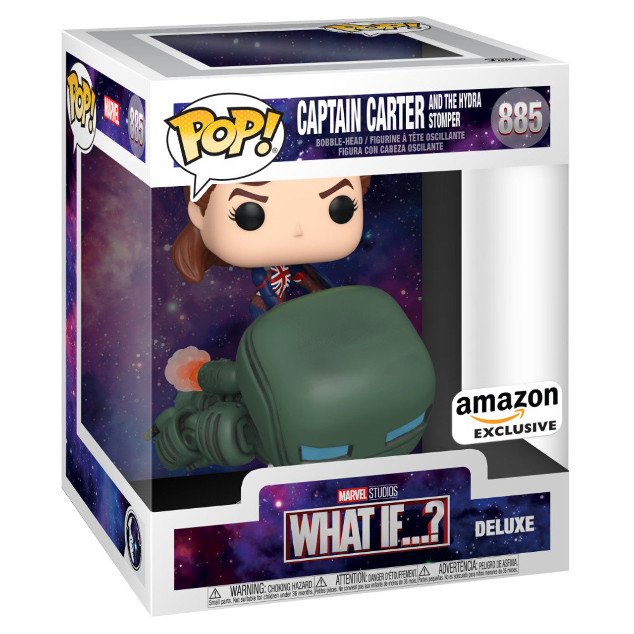 Funko Pop! Marvel - Captain Carter and the Hydra Stomper (Amazon Exclusive)