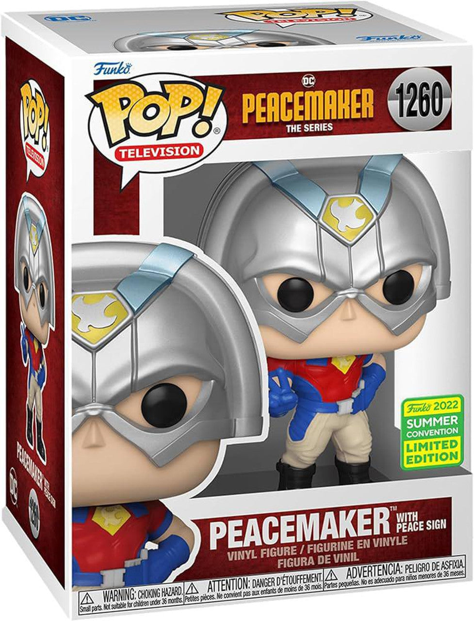 Funko Pop! Televisdion - Peacemaker (2022 Summer Convention Limited Edition)