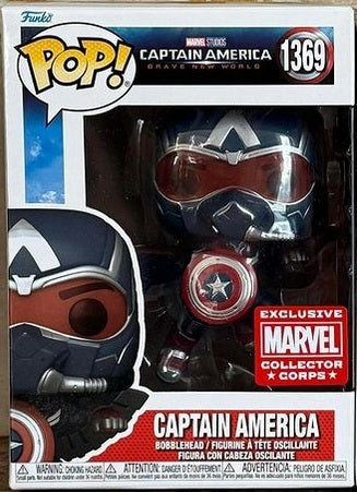 Funko Pop! Marvel - Captain America (Marvel Collector Corps Exclusive)