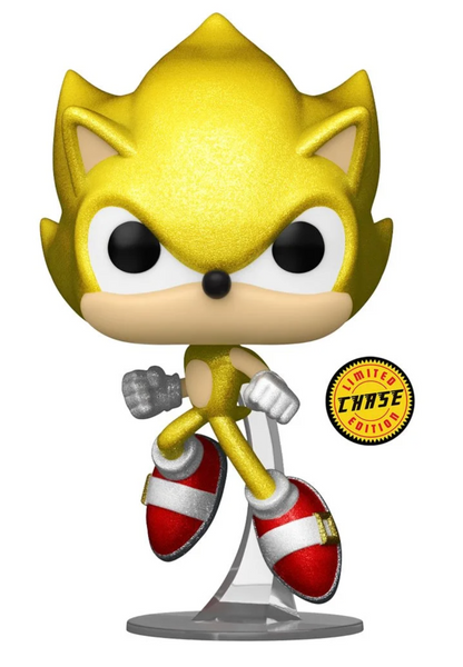 Funko Pop! Games - Super Sonic (AAA Anime Exclusive)[Limited Chase Edition]