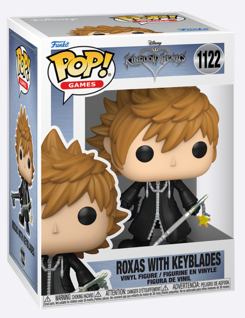 Funko Pop! Games - Roxas with Keyblades