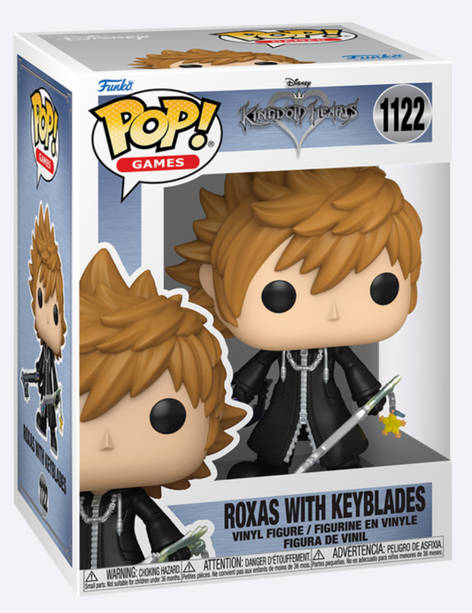 Funko Pop! Games - Roxas with Keyblades