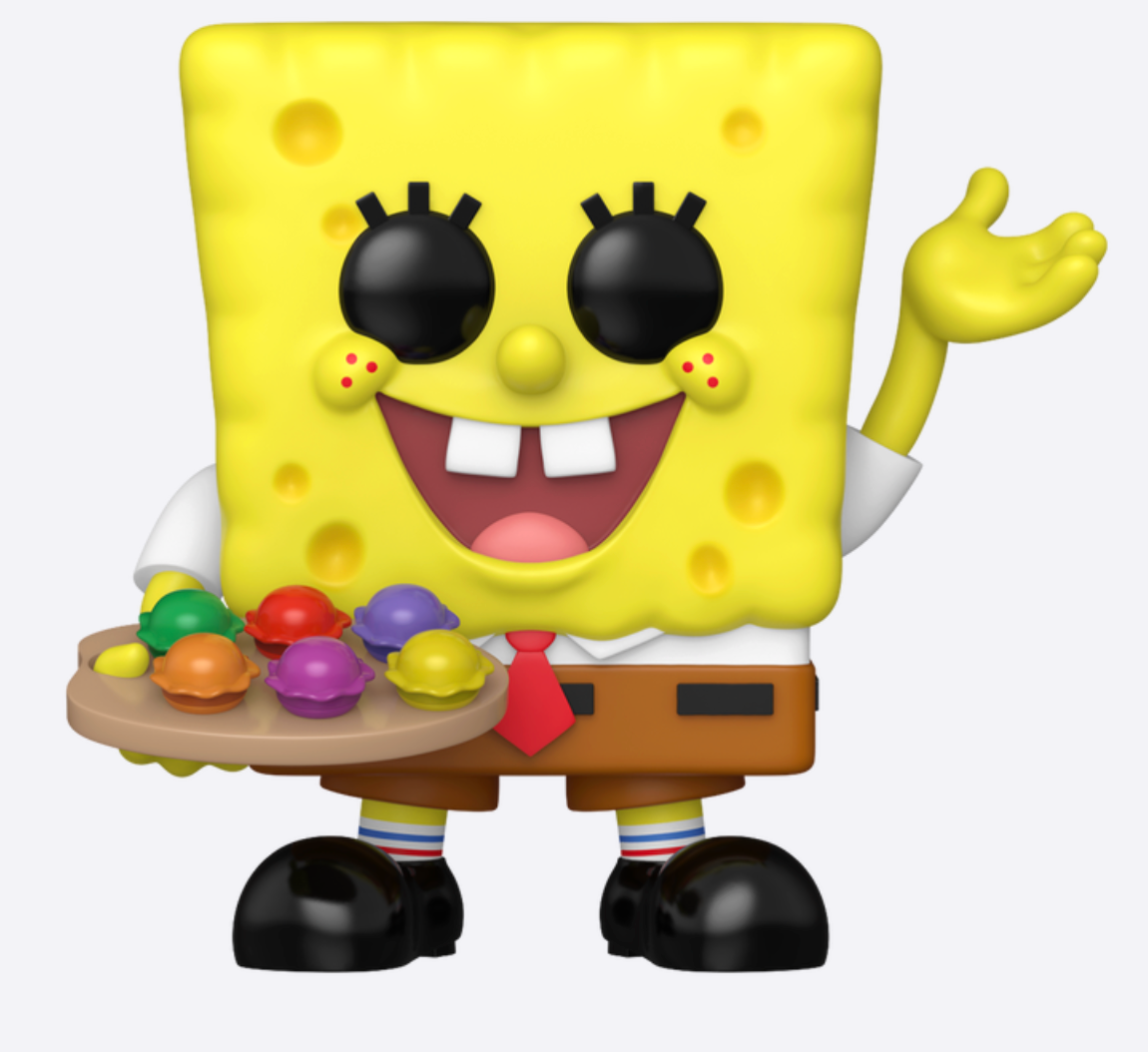 Funko Pop! Animation - SpongeBob with Pretty Patties (Glow)(BAM! Exclusive)